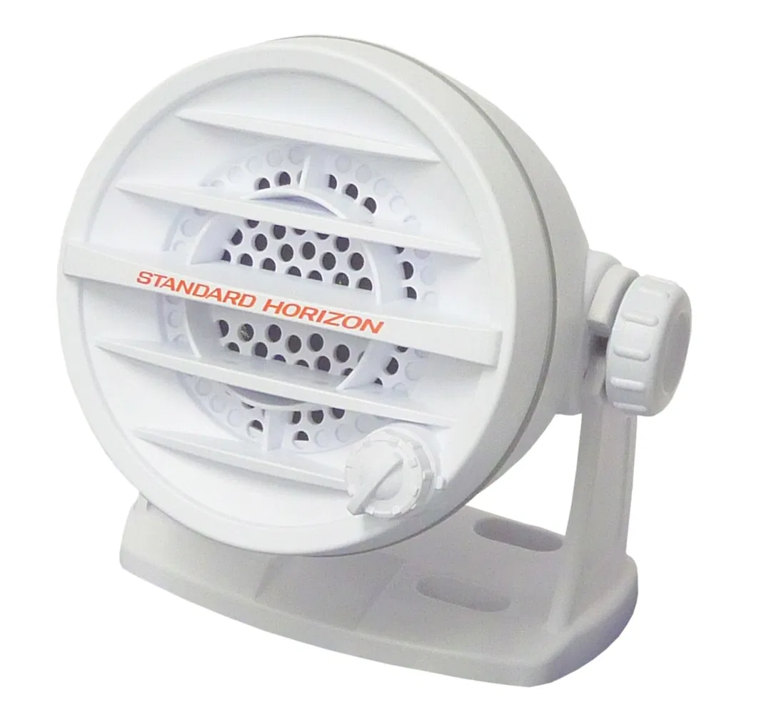 MLS-410PA-W – STANDARD Marine Hailer Intercom Speaker, For Use With Standard Horizon VLH-3000A Marine Hailer System F...
